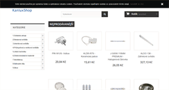 Desktop Screenshot of kanlux-shop.cz